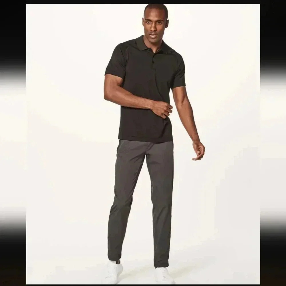 Lululemon Metal Vent Tech Polo Black / Black (FIrst Release)